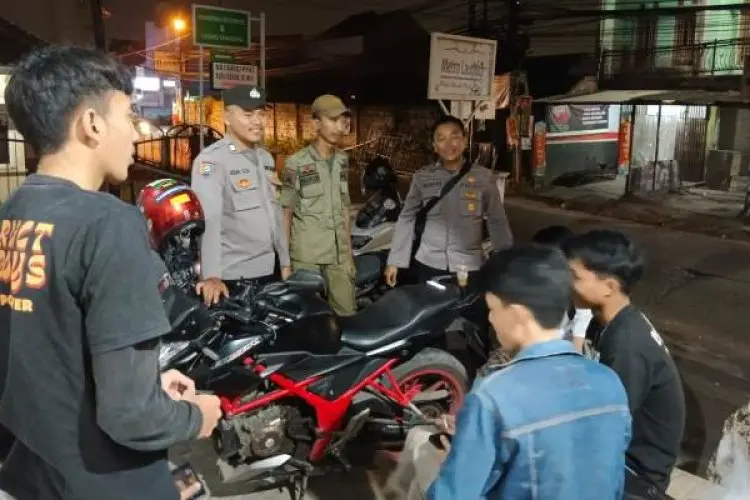 Antisipasi C3 dan Balapan Liar, Polresta Bandung Laksanakan Patroli KRYD