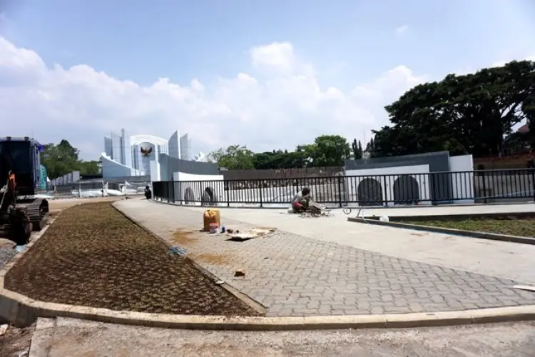 FOTO: Revitalisasi Kawasan Monumen Perjuangan Rakyat Jawa Barat