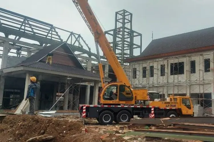 Pembangunan Museum Pajajaran di Kota Bogor Diklaim On The Track, Progres Capai 65 Persen