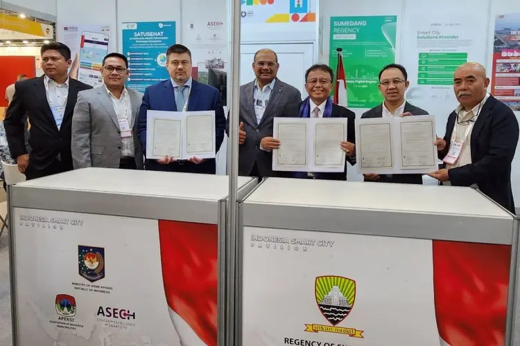 Sumedang Bangun Kerjasama Dengan BUMN dan Wisercat Estonia di SCEWC Barcelona