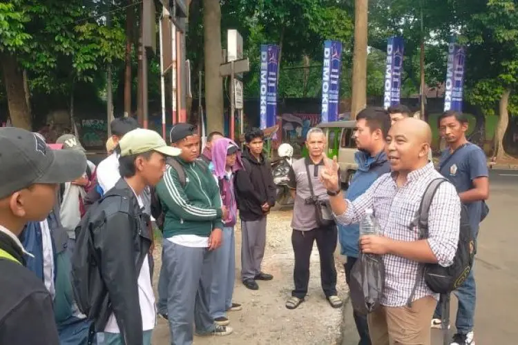 Belasan Pelajar SMK Diringkus Satgas Pelajar dan Satintel Polresta Saat Tengah Mabuk di Jalan Pemuda