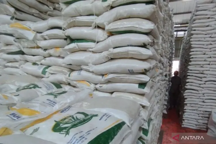 Garut Punya Stok 200 Ton Beras Menjaga Ketahanan Pangan