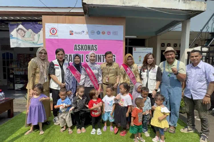 Askonas Bantu Pemkot  Bogor Atasi Stunting di Tegallega