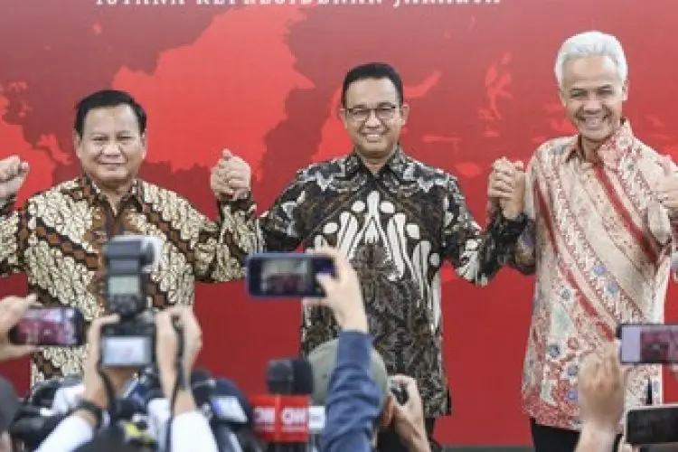 Apik Banget... Pasangan Capres-Cawapres Adu Pantun Setelah Usai Terima Nomor Urut