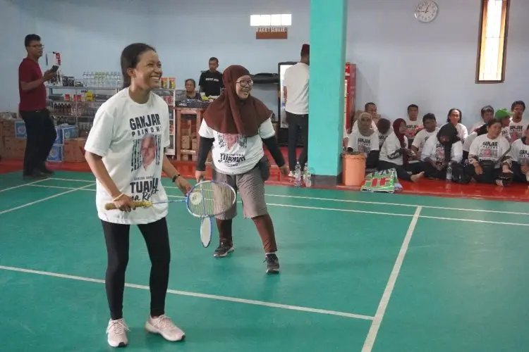 Turnamen Bulutangkis Ojek Online dari Kajol Ganjar Tuai Respons Positif