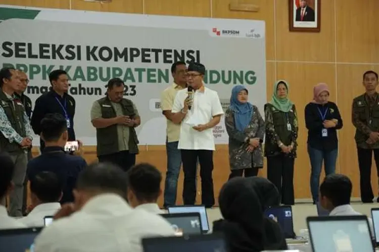 5.370 Orang Peserta Ikuti Seleksi Kompetensi PPPK Kabupaten Bandung