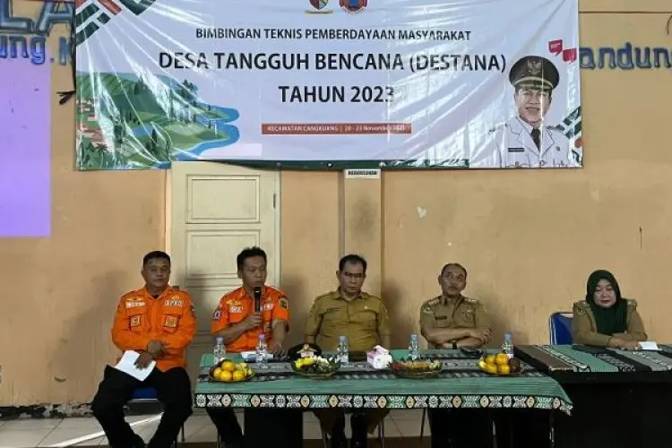 BPBD Kabupaten Bandung Gelar Bimtek Pemberdayaan Masyarakat dan Pembentukan Destana