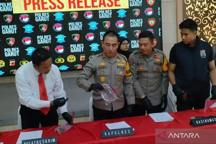 Polres Garut Tangkap Pemuda Lantaran Pamer Letuskan Senjata Api