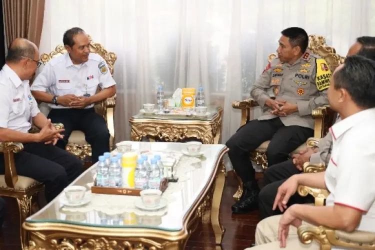Realisasikan Angkutan Nataru 2023/2024 Aman, Daop 2 Bandung Sowan ke Polda Jabar