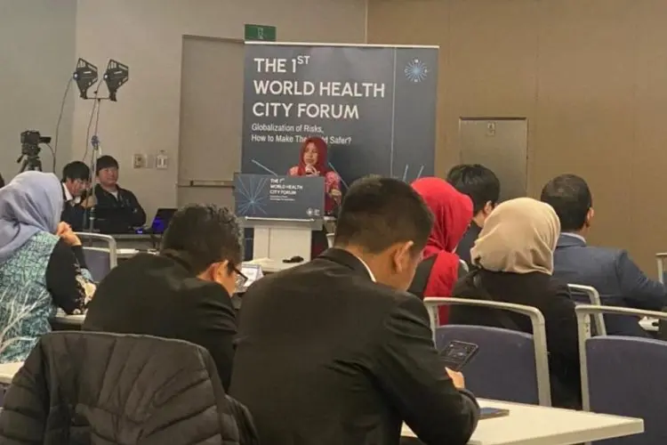 Pj Sekda Sumedang Jadi Pembicara di Forum Kota Sehat Dunia