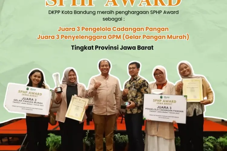 Pemkot Bandung Raih Dua Penghargaan SPHP Award