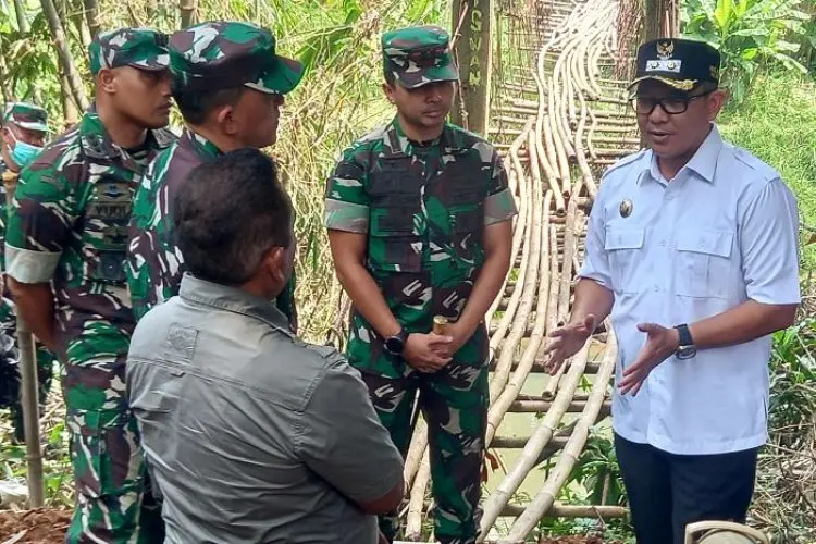 Selama 4 Tahun, Sudah 100 Buah Jembatan Rawayan Terbangun di Kabupaten Bogor