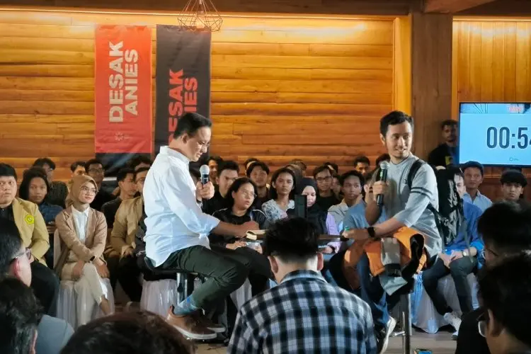 Lapangan Kerja Jadi Aspirasi Anak Muda Bandung Raya di 'DESAK ANIES'