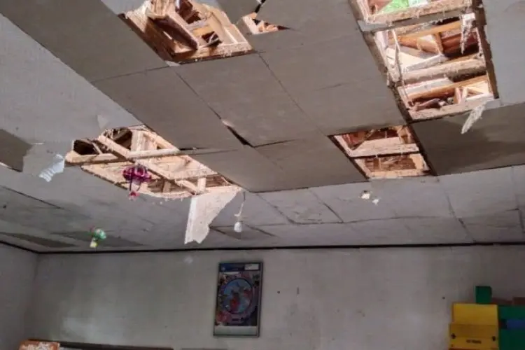 Disdik Cianjur Kembali Bangun Ruang Kelas yang Ambruk