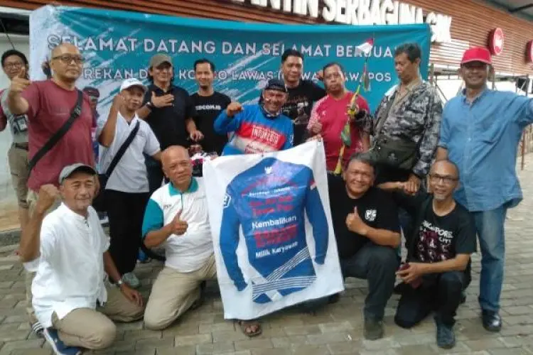 Cak Amu Mantan Wartawan Jawa Pos Gowes Surabaya-Jakarta, Tuntut Tunjangan Dana Hari Tua Para Eks Karyawan