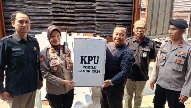 KPU Kota Bogor Terima 14.565 Kotak Suara untuk Pemilu 2024