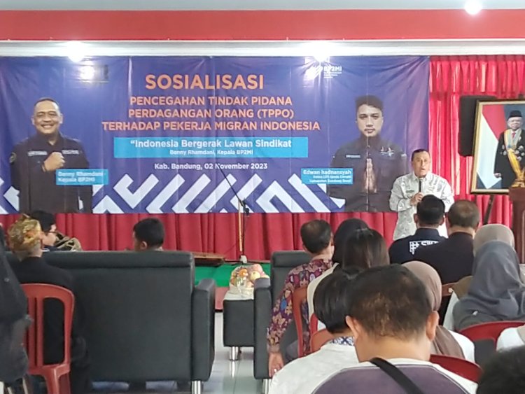 Soroti Dampak TPPO, IJTI Korda Cimahi-Bandung Barat dan BP2MI Sosialisasikan Langkah Pencegahannya