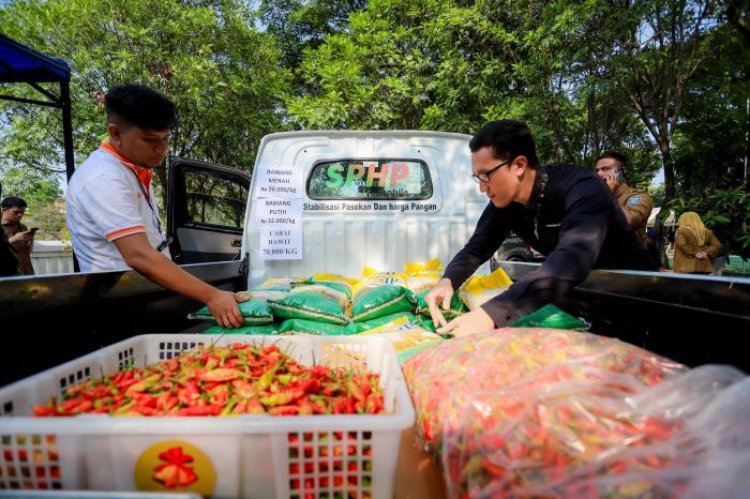 Gerakan Pangan Murah, Cabai Rawit Dijual Hanya Rp70 Ribu Kg
