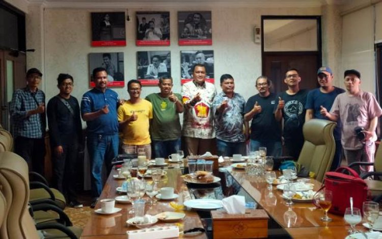 Rudy Susmanto Support Kehadiran Jaringan Jurnalis Bogor untuk Membanguan Daerah