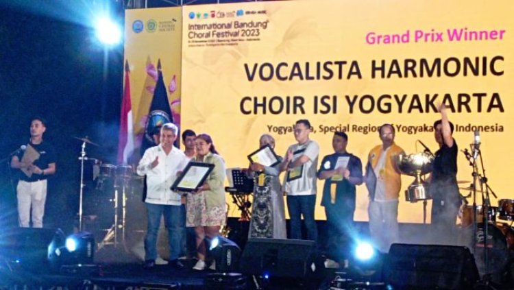 Vocalista Harmonic Choir Sabet Grand Prix Winner IBCF 2023