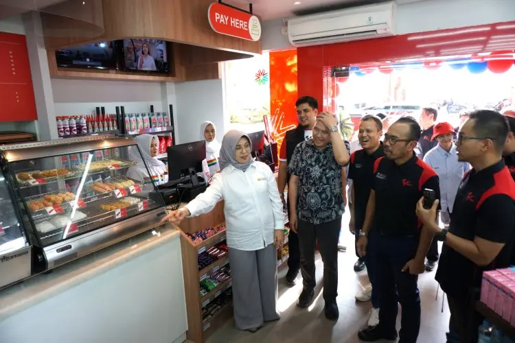 FOTO: Pertamina Luncurkan SPBU COCO Unpad Jatinangor