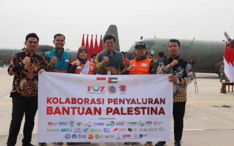 Rumah Zakat Distribusikan Bantuan Masyarakat Indonesia untuk Palestina