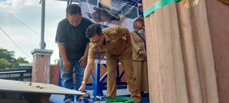 Bupati Bandung Resmikan SPAM untuk 35 Sambungan  di Desa Nagrog