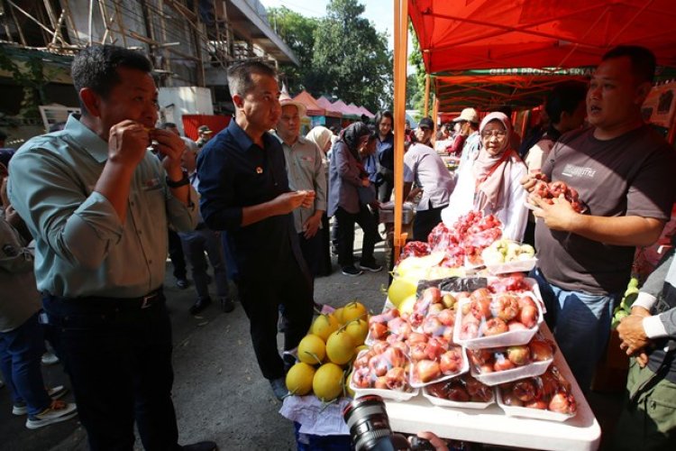 FOTO: Gelar Produk Pertanian Pasar Tani Tingkat Provinsi Jawa Barat