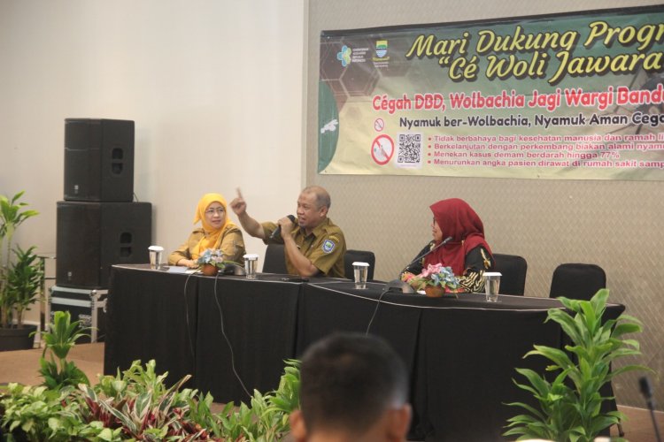 Dinkes Kota Bandung Pastikan Program Nyamuk Wolbachia Aman 