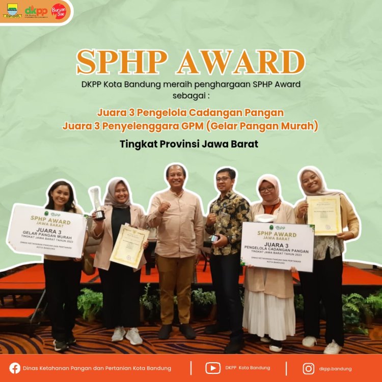 Pemkot Bandung Raih Dua Penghargaan SPHP Award