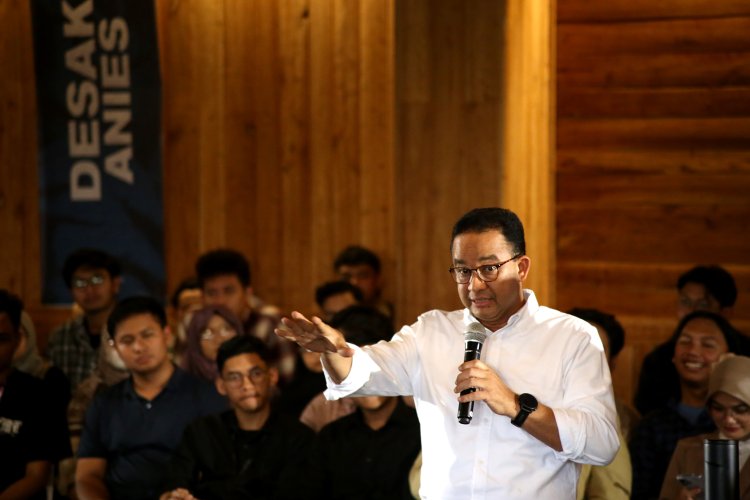 Foto: Dialog Desak Anies Dengan Pemuda di Kota Bandung