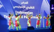 Tarian Indonesia Meriahkan Peluncuran Maskot Piala Asia di Qatar
