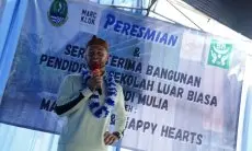 Marc Klok Bangga Pembangunan Sekolah SLB Budi Mulia di Cililin Rampung