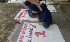 Konsolidasi Laskar Santri Siap Menangkan Pasangan AMIN