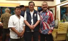 Merapat ke Prabowo-Gibran, Yayat T Soemitra Sambangi Kediaman Agum Gumelar