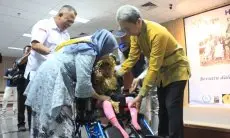 Dedie Terpukau Penampilan Anak-anak Disabilitas Pada Peringatan Hari Disabilitas Internasional