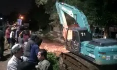 Pengurugan Kali Ciparigi OCBD Kota Bogor Diprotes Keras Warga, Bisa Banjir Nanti...