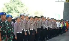 1.309 Personil Gabungan Siap Amankan Libur Nataru di Bandung