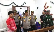 Monitoring Misa Natal, Ini Hal Membahagiakan Ditemukan Kapolresta Cirebon