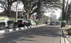 Hari Terakhir Libur Natal Di Bandung, Jalanan Lenggang