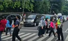 Libur Nataru 2023 2024 di Kota Bogor, Personel Satlantas dan Dishub Fokus Atur Lalu Lintas di Seputaran SSA KRB