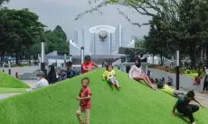 Sambut Liburan Akhir Tahun, Kawasan Monumen Perjuangan Rakyat Jawa Barat di Kota Bandung Kini Dibuka untuk Umum