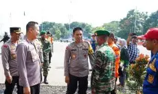 Jelang Malam Tahun Baru 2024, Kapolda Jabar Kunjungi Pos Terpadu Al Fathu Soreang