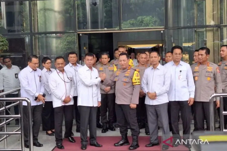 Pasca Firli Tersangka, KPK dan Polri Teken Kerjasama Sinergitas Pemberantasan Korupsi