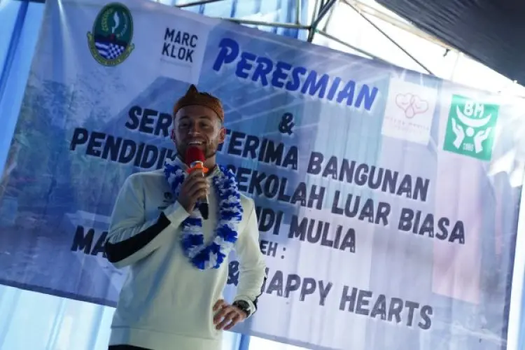 Marc Klok Bangga Pembangunan Sekolah SLB Budi Mulia di Cililin Rampung