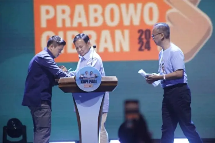 Relawan Jokowi Berbondong-bondong Dukung Prabowo-Gibran, Terbaru Laskar Kopi Pagi