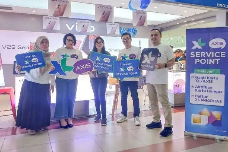 Perluas Layanan Penggantian & Reaktivasi Kartu, XL Axiata Hadirkan 100 XL AXIS Service Point 
