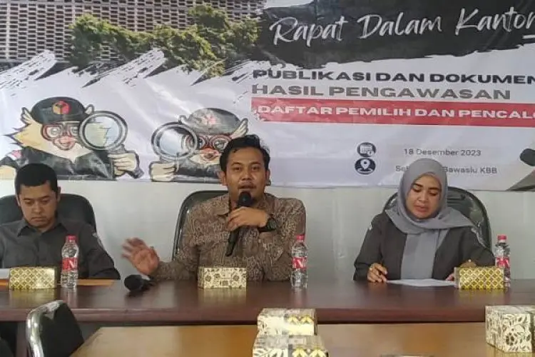 Pasca Penetapan DPT, Bawaslu KBB Ungkap Potensi Pemilih DPTb dan DPK di Bandung Barat 