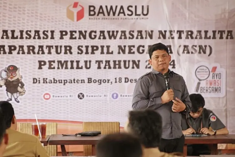 Bawaslu Kabupaten Bogor Ingatkan Netralitas ASN pada Pemilu 2024