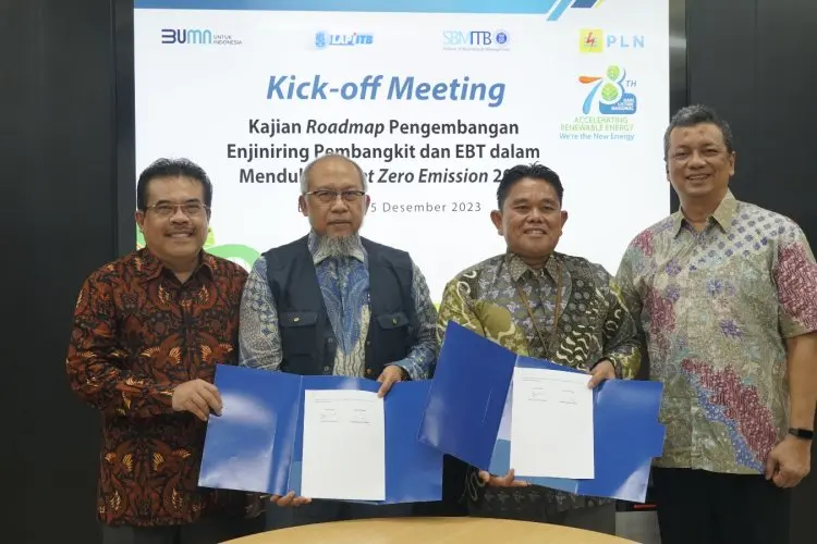 Lapi dan SBM ITB Tegaskan Komitmennya Dukung Net Zero Emission 2060